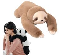 YIttings Weighted Panda Stuffed Animal, The Weighted Animals for Adult, Soft Plush Huggable Pillow for Stress & Comfort (Sloth-30cm)