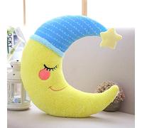 YIUNL Cute Sky Plush Toy Pillows Moon Star Cloud Shaped Stuffed Pillow Room Chair Decor Seat Cushion Girls/Couples Gift 45cm Style-08