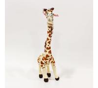 YIUNL Movie Madagascar Penguins Plush Toy Sets Cute Cartoon Hippo Giraffe Lion Pillow Stuffed Animal Doll for Kids Gift 30cm Giraffe