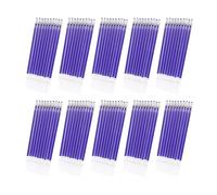YIUPEDRFG 100Pcs for Heat Erasable Pen Refills for Embroidery Reliable Fabric Marking Pens, Blue, 1Set