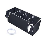 YIUPEDRFG Aquarium Filter Efficient Filtration System Small Fish Tank Filter Hang On Back Box Accessory Water Purifier Performance Aquarium Hang On Box Fish Tank Accessories, Black, 24x10.5x10cm
