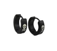 YIUPEDRFG Black Color Stud Earrings Unique Pattern Ear Clip Fashion Jewellery Gift Men Men Jewellery Not Easy Fade Earrings ColorBlack Suit For Any Occassion.