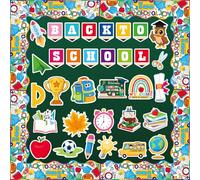 YIUPEDRFG Bulletin Board Season Opening Set Classroom Decorative Inspirational Paper Cuttings Classroom Blackboard Newspaper, 53pcs