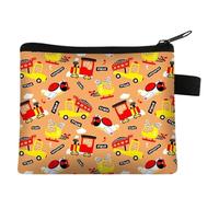 YIUPEDRFG Canvas Boys Wallets with Secure Hook and Loop Fastener Kids Ages 8-10 Polyester Kids Wallet for Boys Ages 8-10 Slim