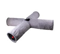 YIUPEDRFG Cat Tunnel 4 Way Collapsible Cat Tunnel Tube Fun Toy Bed Indoor Play Tent Interactive Toy With Ball Bunnies Play Tunnels Rabbit Ball Kitty Bunnies Interactive Toys