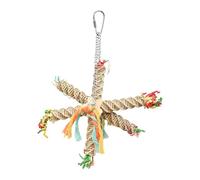YIUPEDRFG Chewing Toy Bird Rope Perches Climbing Toys Colorful Bird Cage Toys Parrot Budgie Play Is Gift For Birds. Cockatiels Colorful Hanging Cage Accessories