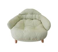 YIUPEDRFG Comfortable Pet Chair Washable PP Cotton Pet Chair With Large Capacity Suitable For Every Comfortable To Sit On Sofa With Wooden Legs Removable And Washable
