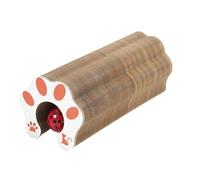 YIUPEDRFG Curved Shape Scratch Pad Cardboard Cat Scratching Board Optimal Choice For Cat Lovers Seeking Cardboard Scratchers Scratch Board Furniture