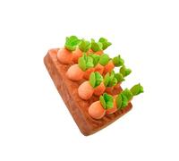 YIUPEDRFG Delightful Dog Carrot Toy Plush Enrichment Toys Interactive Play And Training Creating Happy Moments For Pets Plucking Radish Plush Toy Carrot Harvest Chew