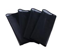 YIUPEDRFG Durable Breathable Horse Leg Gaiters For Fly Supported By PVC Brackets Loose Mesh Forboots Are Durable, black
