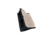 YIUPEDRFG Durable Dog Bite Pillow Interactive Training Play With Jute Is Strong And Long Lasting Which Is Bite Resistant Outdoor Tug Sleeve Jute Wedge Pillow, black, 35x25x13cm