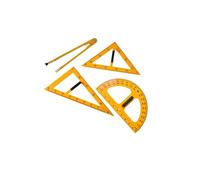 YIUPEDRFG Easy to Math Geometry Equipment Ruler Multifunction Teaching Supplies Lightweight Suitable for Drawing Math Lessons Drawing Geometry Tool Big Size Teacher Aids