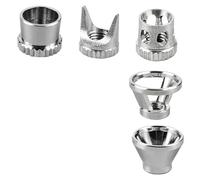 YIUPEDRFG Effective Airbrush Nozzle Cap Dustproof Accessories Parts Fits Most Airbrushes Install Tool Is Sturdy Airbrush Needle Cap Replacement Accessories Parts, Style A