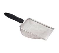 YIUPEDRFG Efficient Cat Litter Scoop Nonslip Handle Cat Litter Scooper Made Stainless Steel Mesh For Easy Waste Removal Stainless Steel Mesh Shovel Cleaner