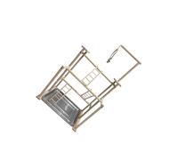 YIUPEDRFG Engaging Parrot Playground With Ladder Bird Playstand For Parakeets Budgies Conures And Lovebirds To Exercise Bird Playground Wood Parrot Playstand Chewing Toy
