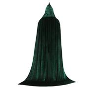 YIUPEDRFG Fancy Dress Dressing Up Comfortable Lightweight Velvet Hooded Cape Accessories Halloween Cosplay Long Hooded Cloak Cloak Robe Wizard Devil Outfit Party Decorations