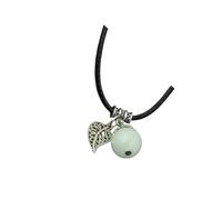 YIUPEDRFG Glow In Dark Necklaces Luminous Pendant Fashion Jewelry Alloy Playful Style Along With Emotional Expression Witch Jewelry Teens Girls Glowing Stone Necklaces