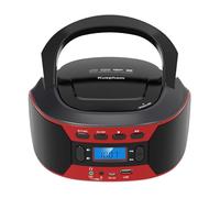 YIUPEDRFG High-Fidelity Sound Portable CD Player with FM Radio Stylish and Compact ABS Cd Player Portable Minimalist Durable, UK