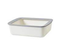 YIUPEDRFG Open Top Cat Litter Tray High Sides Indoor Cats Litter Pan And Potty Sand Box Container Which Is Easy To Clean Open Top Pet Basin With High Sides Large
