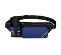 YIUPEDRFG Oxford Waterproof Waist Holder Outdoor On Go Running Belt Water Holder Waist with Bottle for Hikers and, Blue