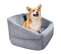 YIUPEDRFG Pet Car Seat Puppy Bed Dog Cushion Easy To Clean Compressed Packaging Soft And Warm And Comfortable Cotton Dog Car Seats, gray