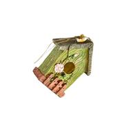 YIUPEDRFG Premium Bird House Outdoor Bird Shelter Attractive Stylish Solution For Lovers Seeking Watching Joy Outdoor House Shelter Patio Yard Decor, Green