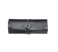 YIUPEDRFG Professional Leather Tool Roll Bag Durable Organizer With Rope Winding Easy To Store Durable For Long-lasting Life. Portable Storage Tool Pliers Pouch Pocket Gear, Black, 39.4x25.4cm