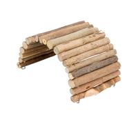 YIUPEDRFG Reptiles Cave Habitat Decor For Gecko Wooden Reptile Out Bearded Dragon Bridge Ensures Comfort And Safety Pet Hamster Climbing Ladder Hiding Hut Tortoise