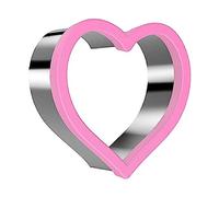 YIUPEDRFG Sandwich Slicer Stainless Steel Bread Egg Cookie Pie Mold Reusable Washable Home Hotel Dining Bar Cafe Kitchen Baking, Heart Shape