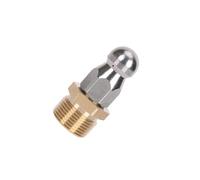 YIUPEDRFG Stainless Steel Sewer Jetter Nozzle For Efficient Pipe And Drain Clearing Pressure Washer Sewer Jetter Nozzle For Washer Is Durable 1/4 Quickly Connector Cleaning, 14 holes