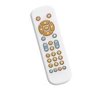 YIUPEDRFG Teething Chew Toys Engaging Music TV Remote Control Enhancing Visual Abilities for Infants and Toddlers Kid Electric Controller Learning Machine Toy Gift, White, 17x5x2cm