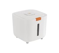 YIUPEDRFG White Easy To Install And Maintain Rice Storage Container Suitable For Different Kitchen Styles White 10kg