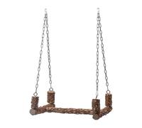YIUPEDRFG Wooden Cage Hanging Toy Encouraging Climbing Playing Boredom Breaker For Small Birds Budgies Parakeets And Finches Budgie Cockatiels Conures Finches Small Parakeets