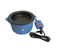 Yiustldd 200W Electric Glue Pot, Adjustable Temperature Hot Melt Glue Pot, Non Slip Base Hot Glue Melting Pot Fits Sticks and Glue Pellets