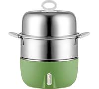Yiustldd Electric Egg Boiler, Multi Function Egg Steamer with Timer for Hard Boiled Eggs for steamed eggs - half-boiled eggs