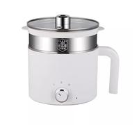 Yiustldd Electric Food Steamer, Multifunctional Electric Frying Pan/Stewing Pot/Steamer for Vegetables, Meat, Fish