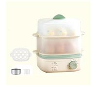 Yiustldd Electric Vegetable Steamer, 2 Tier Multifunctional Steam Box with Appointment Function for Healthy Cooking for Vegetables, Meat, Fish