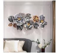 Yiustldd Large Metal Wall Art Decor, Modern Wall Hanging Sculpture Nature Art Home Decor for Living Room,Bedroom,Office