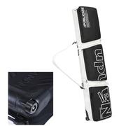 Yiustldd Padded Waterproof Ski Bags with Wheels for Air Travel, Large Capacity Snowboard Bag with 3 Pockets Can Hold Double Skis Up to 175 Cm,B,165x36cm