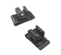 YIUWLMN 2Pcs Cap Flashlight Holder Soft Rubber Material Flashlight Holder Quick Release Flashlight Mount Easy to Snap on The Flashlight Holder on The Hat