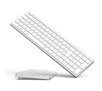 Yivandi Wireless Bluetooth Keyboard for Apple Mac OS -QWERTY Layout, Scissor Keys Precise Typing, Rechargeable Battery, 60 Days Extra-Long Working Time, Compatible with iMac/MacBook Pro/Mac Mini