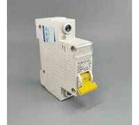 YIVELYYZG 1P DC 250V Circuit Breaker MCB C Curve Single Pole Direct-Current Fuse for PV 1Pcs(1P 16A)