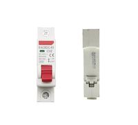 YIVELYYZG DC 1000V 1P Solar Mini Circuit Breaker Overload Protection Switch 6A 10A 16A 20A 25A 32A 40A 50A 63A MCB for Photovoltaic PV 1Pcs(10A)