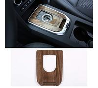 YIWANG ABS Car Interior Gear Shift Panel Cover Trim 1pc for Discovery Sport 2015-2018 Car Accessories (Brown Walnut Wood)
