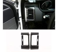 YIWANG Carbon Fiber Style ABS Plastic Console Side Air Vent Outlet Trim Cover 4pcs For RangeRover Sport 2014-2019