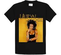 YIWEIXIANG Lauryn Hill Poster Men's / 'S T Shirt 100% Cotton Short Sleeve O-Neck Tops Tee Shirts Size XL Black