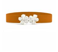 YIWEIYA Women's Stretchy Elastic Waist Belt with Metal Buckle (Adjustable Skinny Belt for Jeans, Dresses & Daily Outfits)