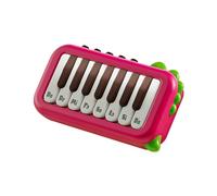YIWENG 15 Key Pocket Piano Mini Electronic Piano One Click Switching Between 3 Different Tones Illuminated Keys Interesting Portable Music Instrument for Trip Home Camping Outdoors