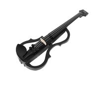 YIWENG 4/4 Violin Full Size Set Carbon Fiber Professional Silent Electric Violin for Beginners Students School Learners Shoulder with Headphones Connecting Cables Shoulder Pads Violin Kit,violin 4/4 f