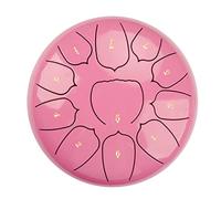 YIWENG 6 Inch Steel Tongue Drum 11 Notes Handpan Drum with Drum Mallet Finger Picks Percussion for Meditation Yoga,Percussion For Meditation Yoga